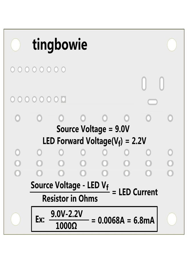 tingbowie مجموعة أدوات تدريب اللحام، لوحة تدريب إلكترونيات تعليمية - Image 5
